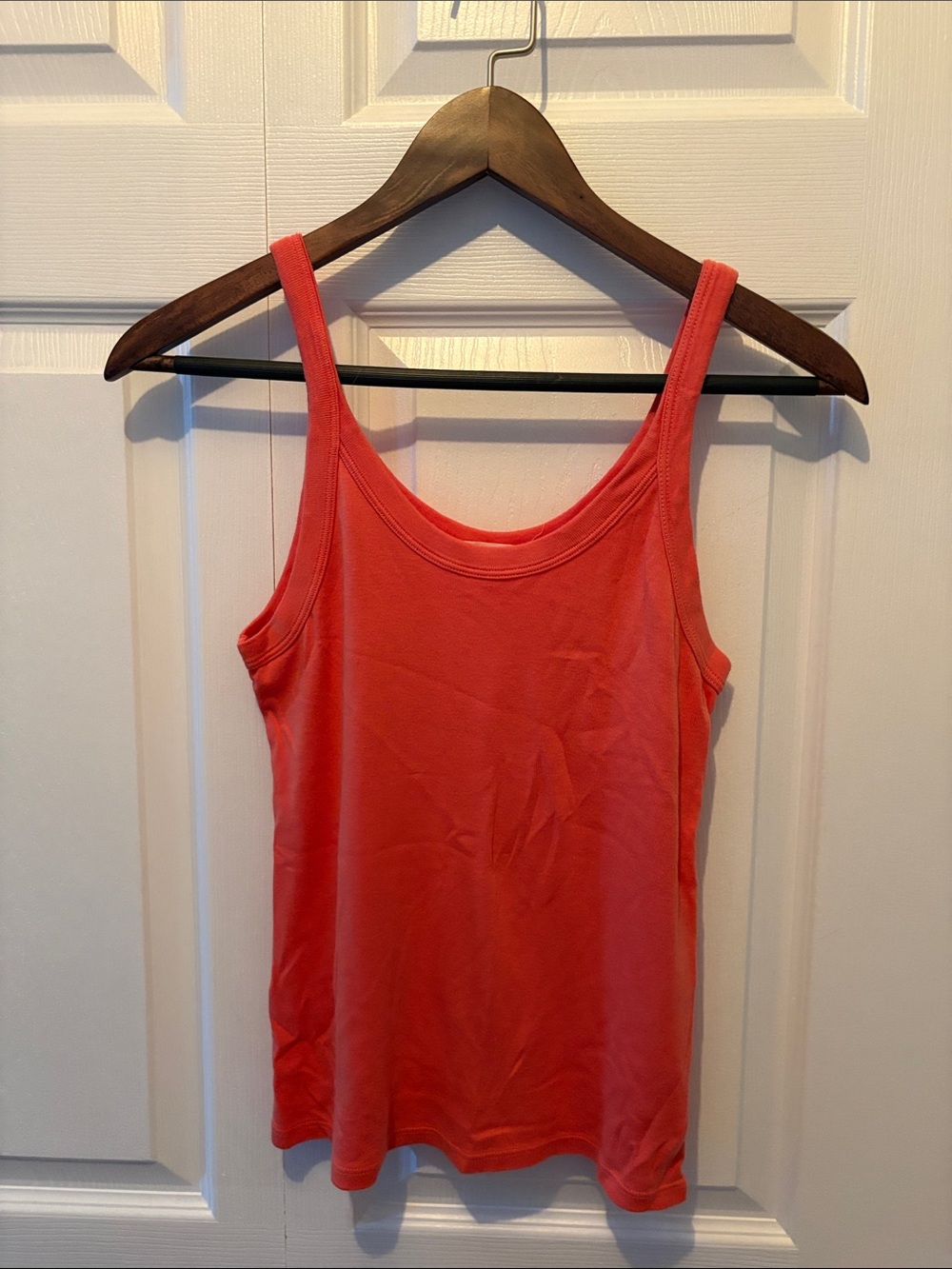 Anthropologie Coral Scoop Neck Tank